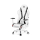 DIABLO Chairs X-Horn 2.0 King Size biało-czarny - 1208685 - zdjęcie 3
